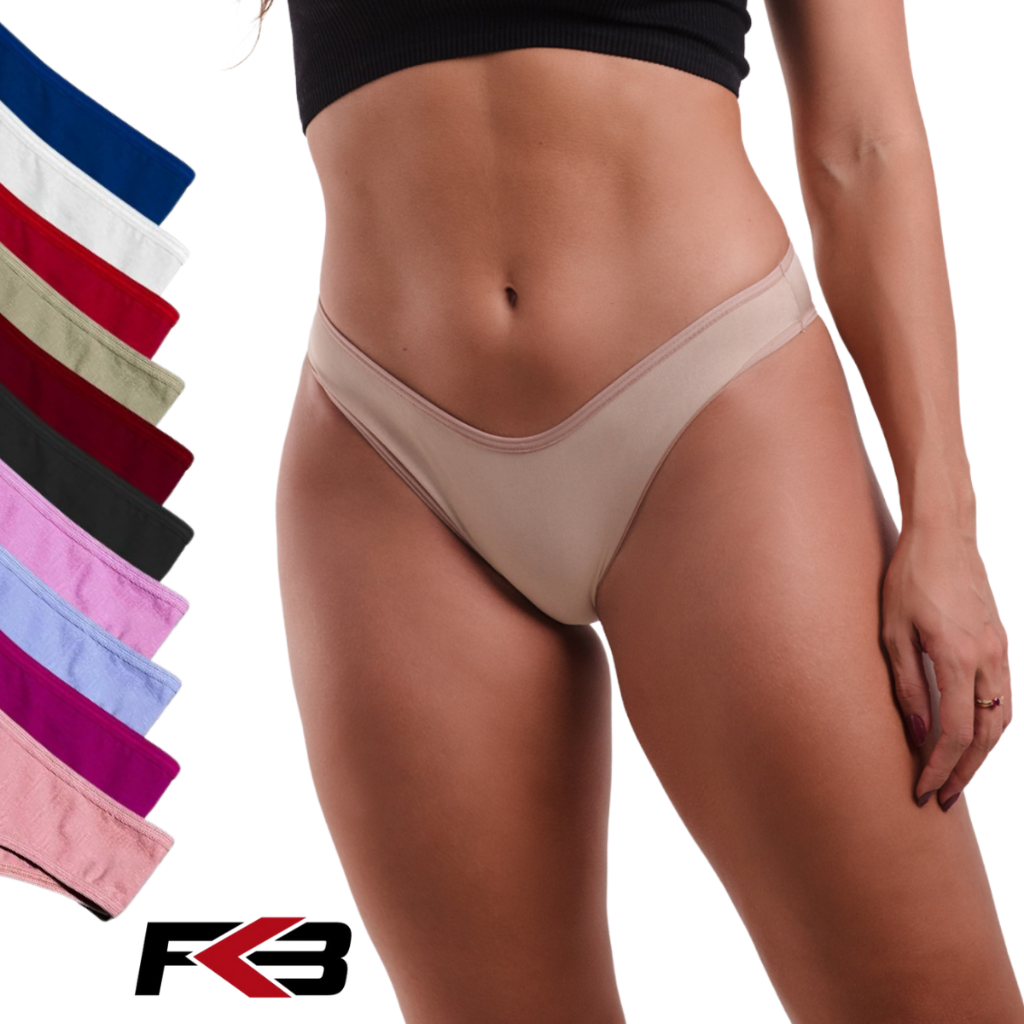 kit 10 Calcinha ALGODÃO Calsinha Tanga Adulto Feminina