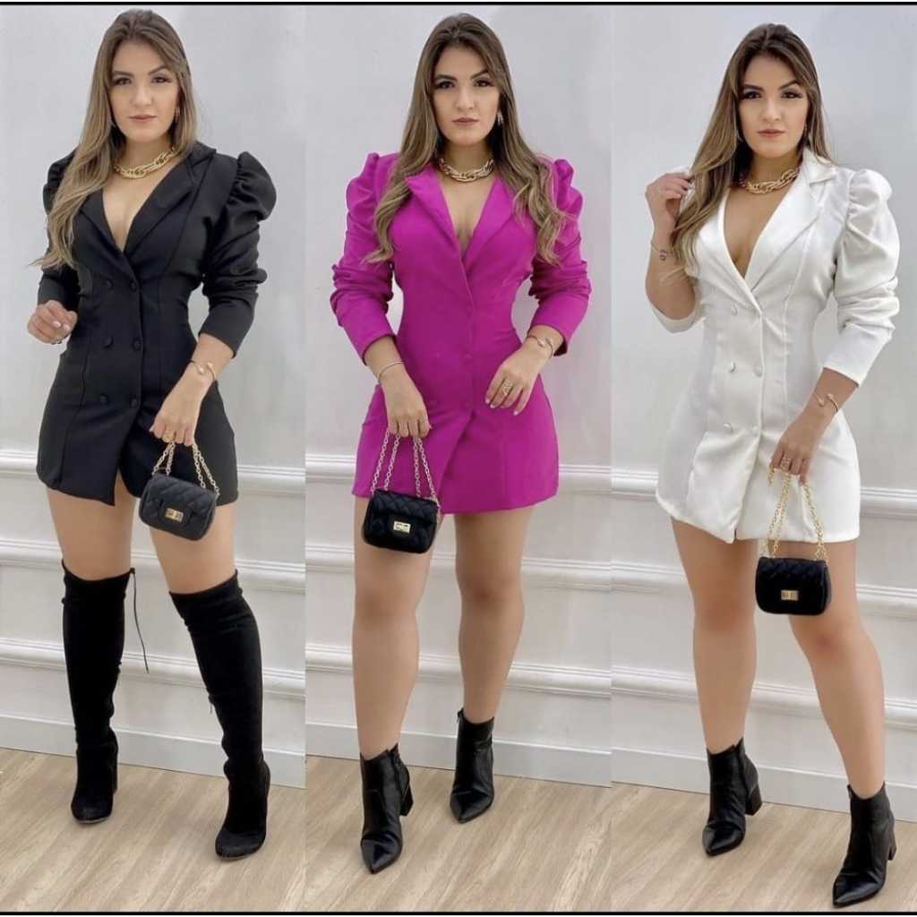 MACAQUNHO BLAZER FEMININO ELEGANTE