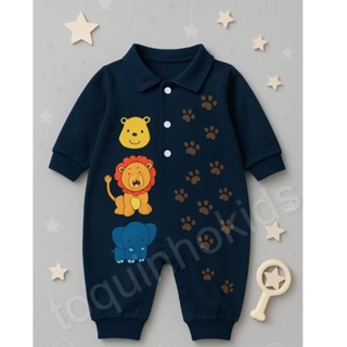 Macacão manga longa RN Recém nascido para Bebê Menino roupa de bebê menino recém nascido Rn em Oferta na Shopee