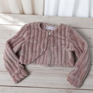 Casaco Bolero Infantil Luxo - Fleece em Oferta na Shopee