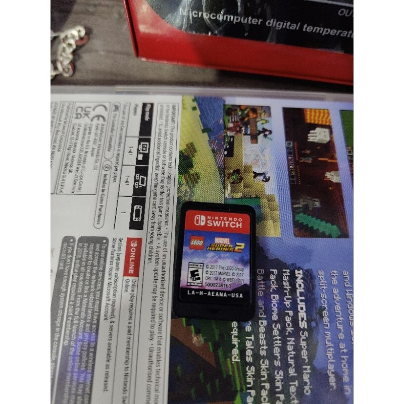 Leia o anúncio por gentileza Jogo para Nintendo Switch Usado Sem Capa Lego Marvel Super Heroes 2