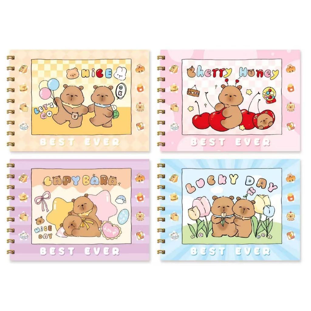 Livro de Colorir  Capivara 100 Folhas 50 Folhas Ou 25 Folhas Caderno de Desenho Pintura Co...