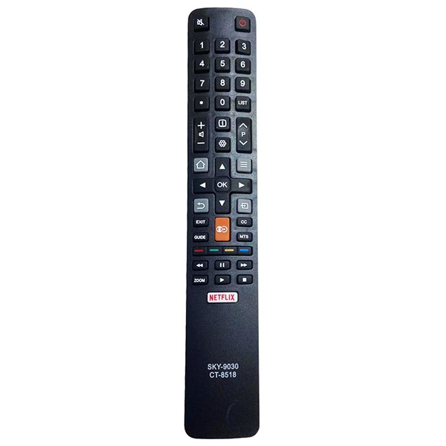 CR-3259 Controle Remoto Compatível TV Semp Toshiba Smart (netflix/globoplay) – CT-8518 3212800/U7800/8518 Sky-9030