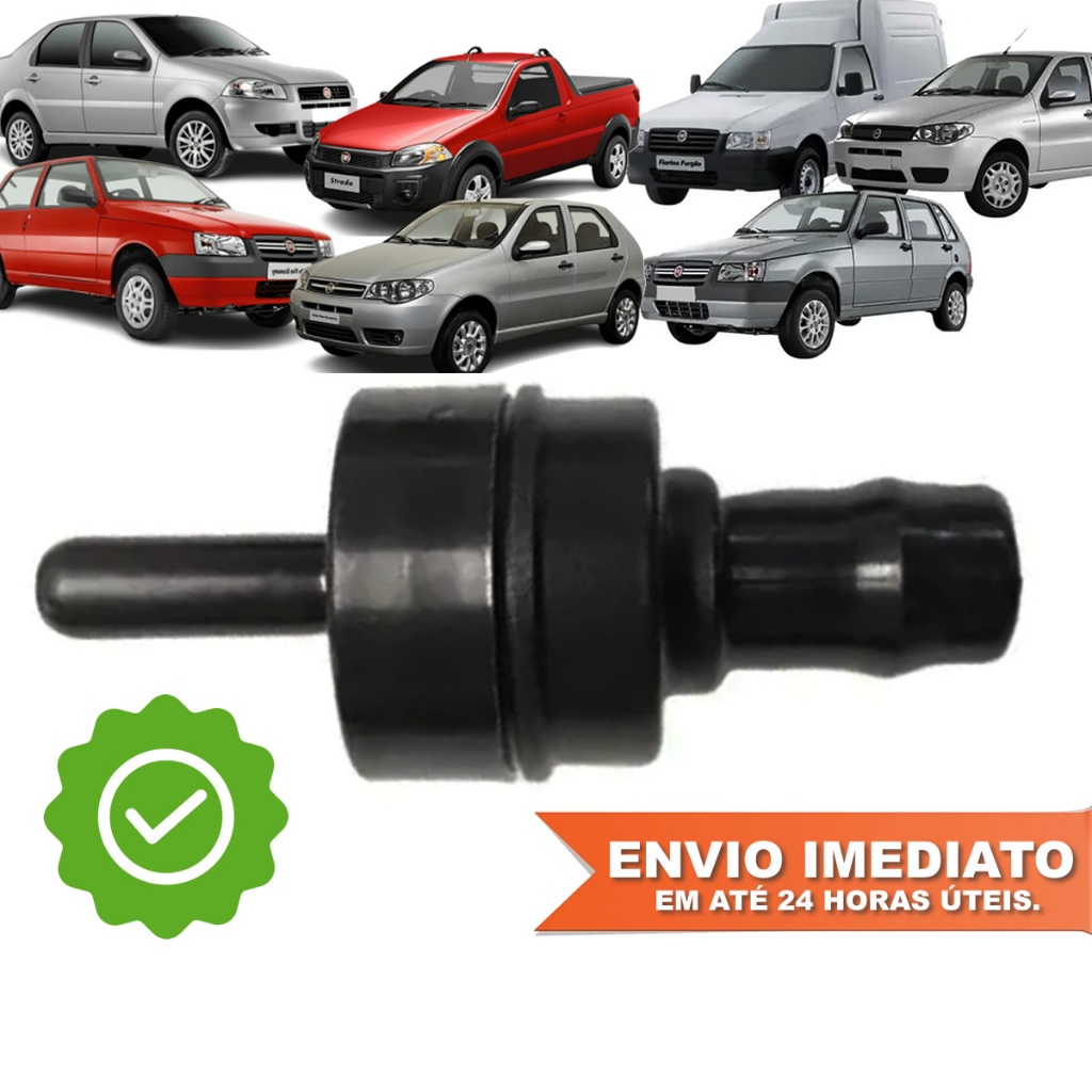 Valvula Respiro Tanque Combustivel Fiat Uno Premio Elba palio Tempra Strada 7x12x650mm Novo c/Nf em Oferta na Shopee