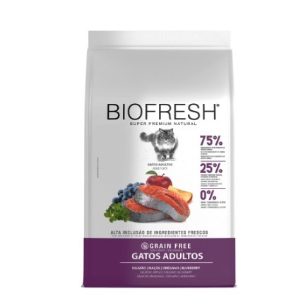 Ração Biofresh para Gatos Adultos Sabor Salmão 1,5kg