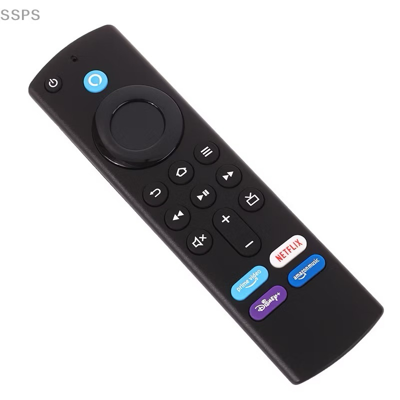 Controle Remoto de Voz Substituto Amazon Fire Tv Stick, Fire Tv Stick 4k, Fire Tv Stick Lite e Fire Tv Cube