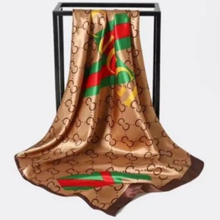 Lenço Cetim Seda Versáteis 90x90cm Elegante Multiuso Cropped Cachecol Bandana S191 em Oferta na Shopee