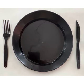 70 pratos refeição + 70 garfos refeição + 70 facas refeição em Oferta na Shopee