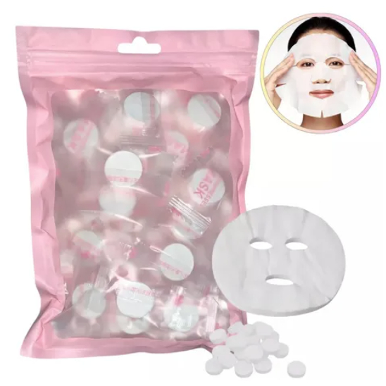 ANA1108 KIT 30/60/90/150unidades máscaras faciais comprimidas para tratamento de beleza conveniente
