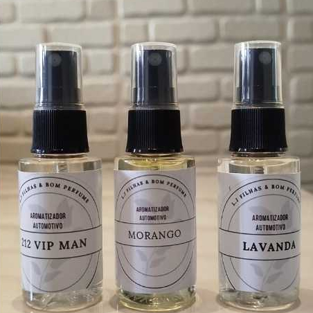 Kit com 3 Aromatizantes - Cheirinho para Carro, Casa e Ambientes em Geral em Oferta na Shopee