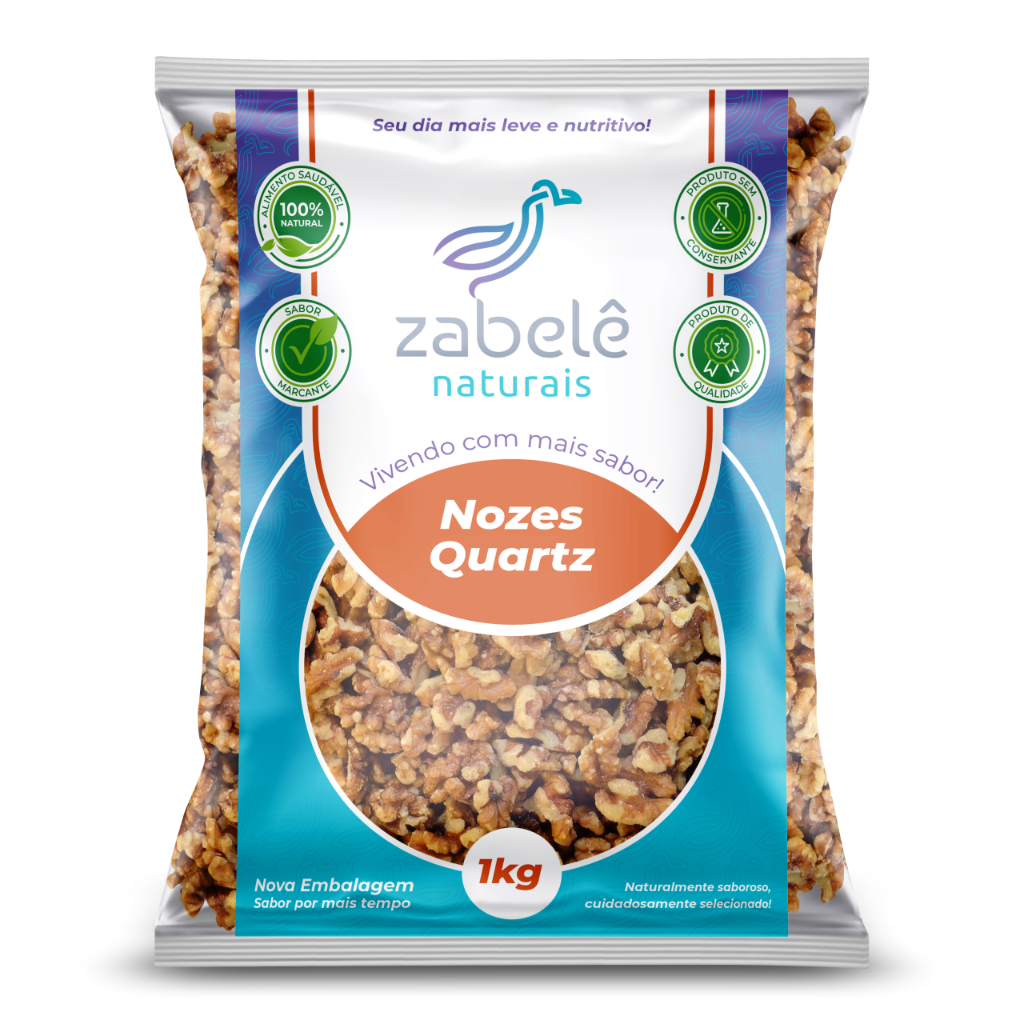 Nozes Quebradas Quartz 1kg em Oferta na Shopee