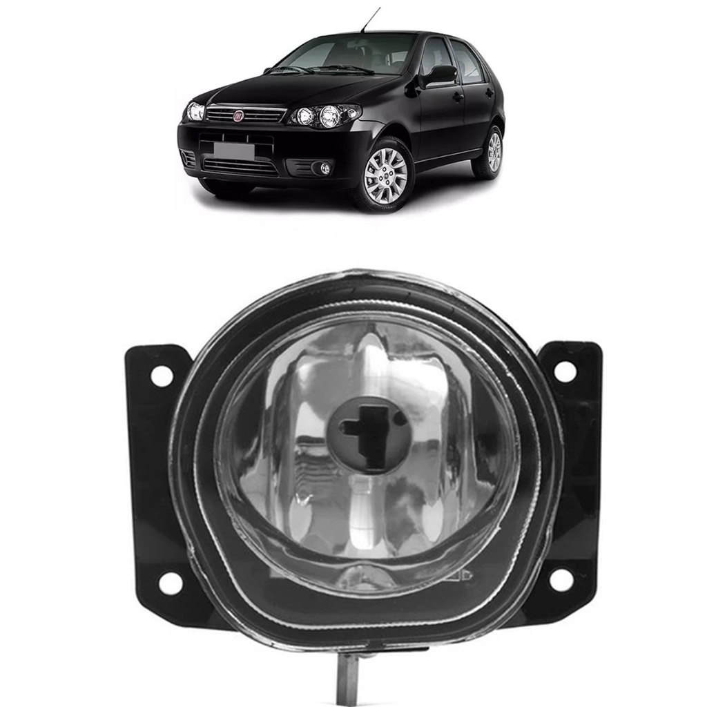 Farol Milha Fiat Palio Siena Strada 2004 2005 2006 2007 Lado Esquerdo em Oferta na Shopee