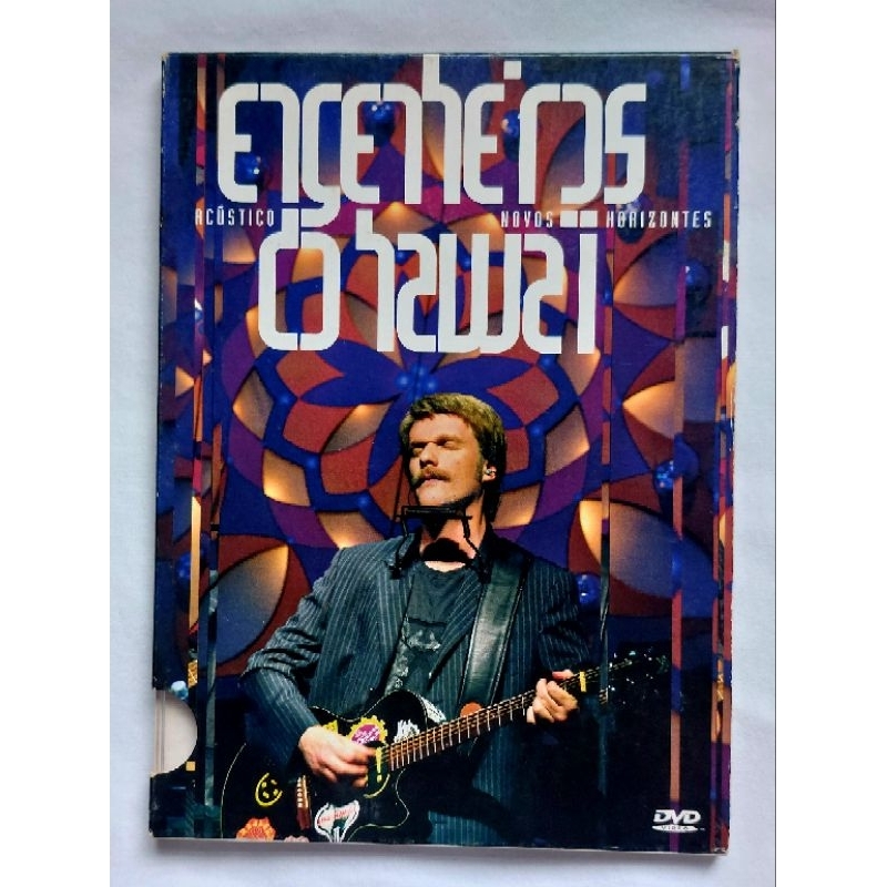 dvd engenheiros do hawaii humberto gessinger acustico novos horizontes 2007 raridade