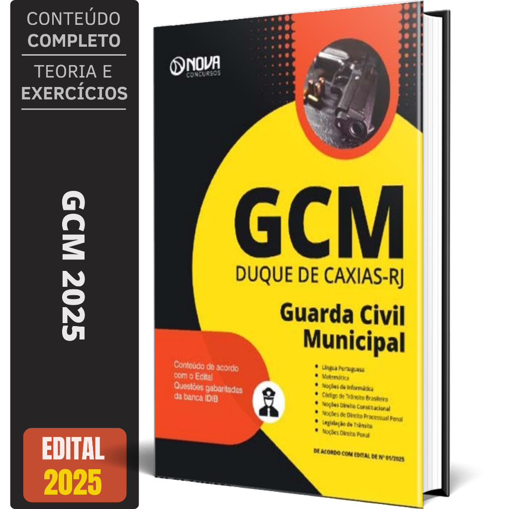 Apostila GCM Duque de Caxias RJ - Guarda Civil Municipal