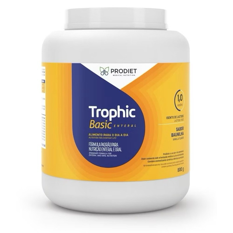 Trophic Basic Enteral baunilha 800g Prodiet