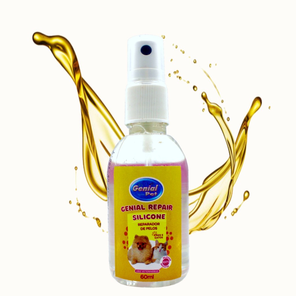 Oleo Reparador de Pelos Pontas Ressecadas Com Silicone Hidrata e Da Brilho 60ml