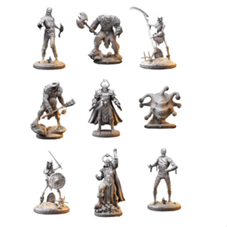 Kit Completo Miniaturas Monstro Vilão RPG Impressão 3D para D&D Dungeons and Dragons DnD em Oferta na Shopee