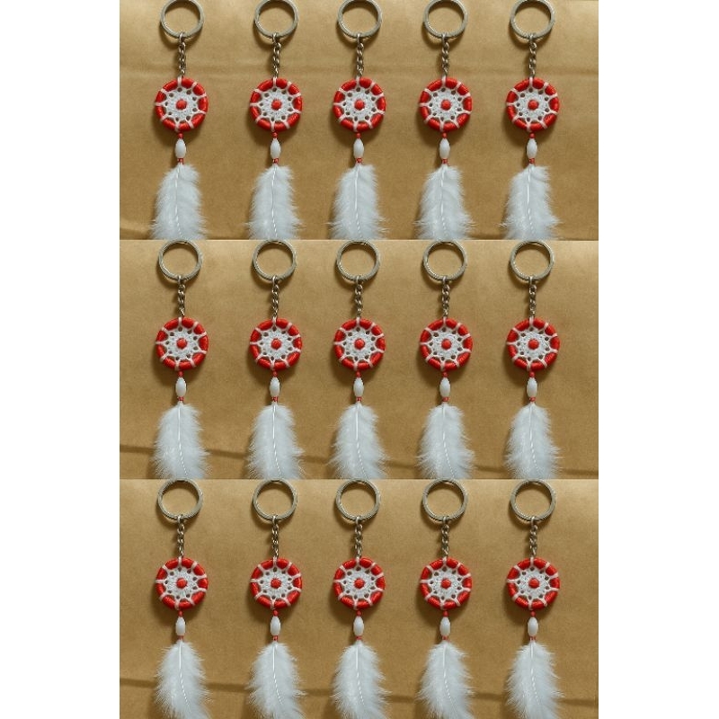 kit 15 unidades chaveiros mini filtro dos sonhos atacado