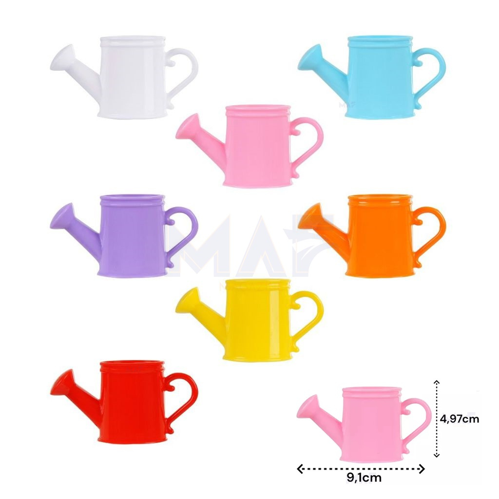 10 Regadores Decorativos - Mini Regadores Festa Luxo Jardim Encantado Flores em Oferta na Shopee