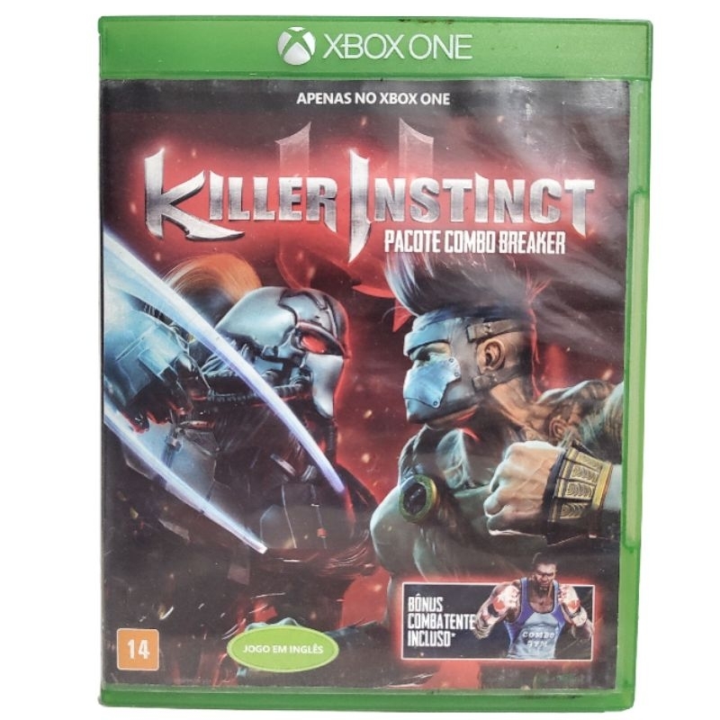 KILLER INSTINCT XBOX ONE - GAME MÍDIA FÍSICA - JOGO ORIGINAL SEMINOVO