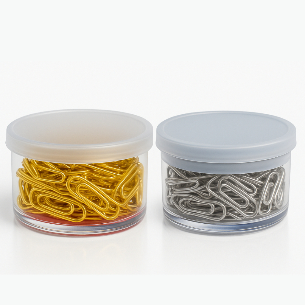 Mini Clipe Clips N°5 Dourado Prateado Para Escritório Convite De Casamento Festa Debutante Organizar em Oferta na Shopee