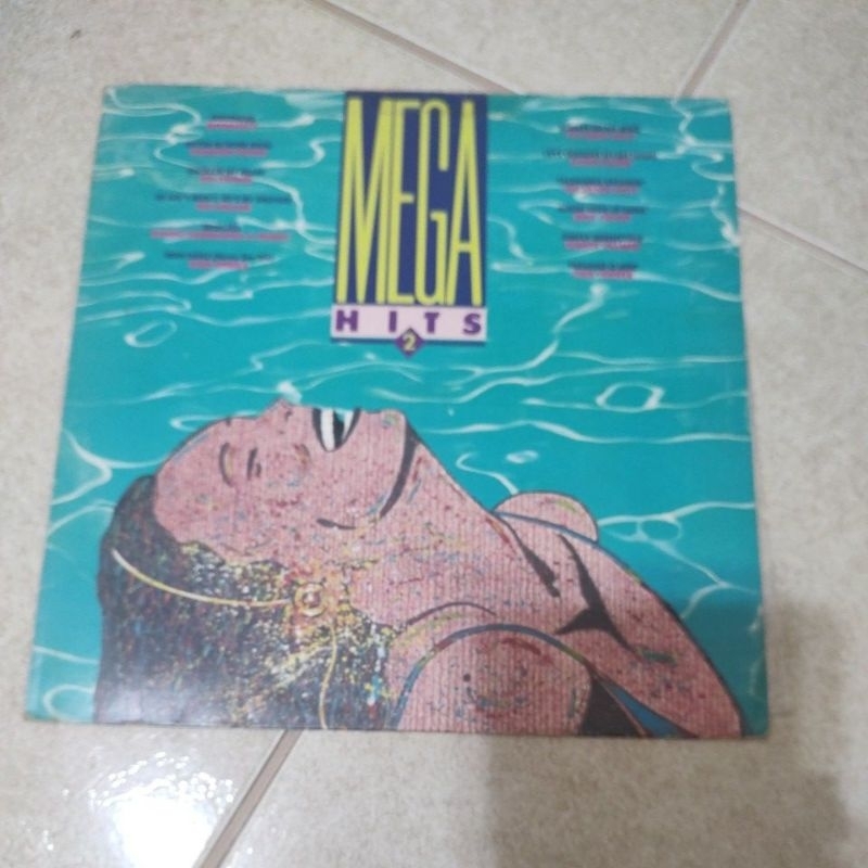 LP Vinil Mega Hits 2 1988.