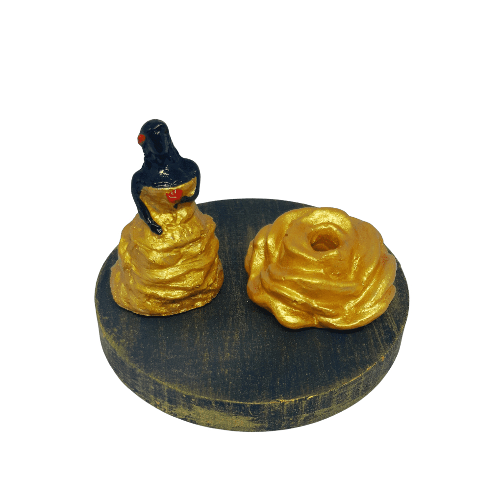 PONTO DE FORÇA/Pombagira do ouro/candomble/umbanda/exu/miniatura/orixas/resina