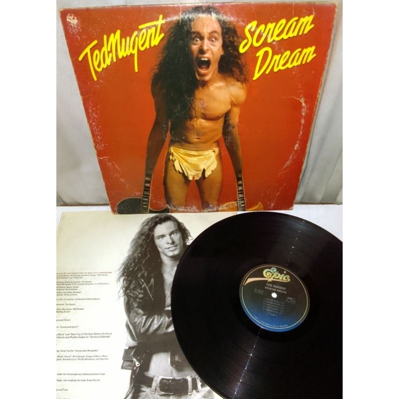 LP Ted Nugent - Scream Dream. Importado. ( The Amboy Dukes, Van Halen, AC/DC, Nazareth )
