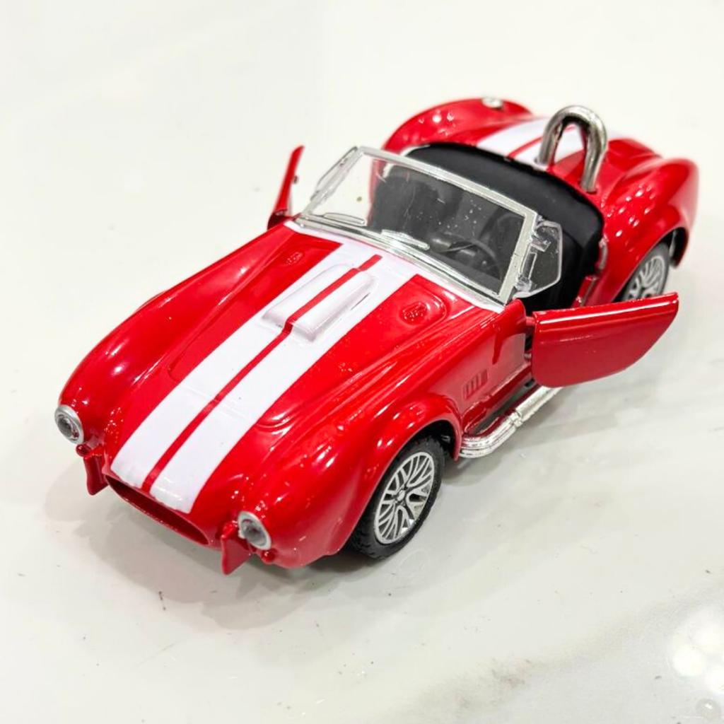 Miniatura carro de ferro Shelby Cobra
