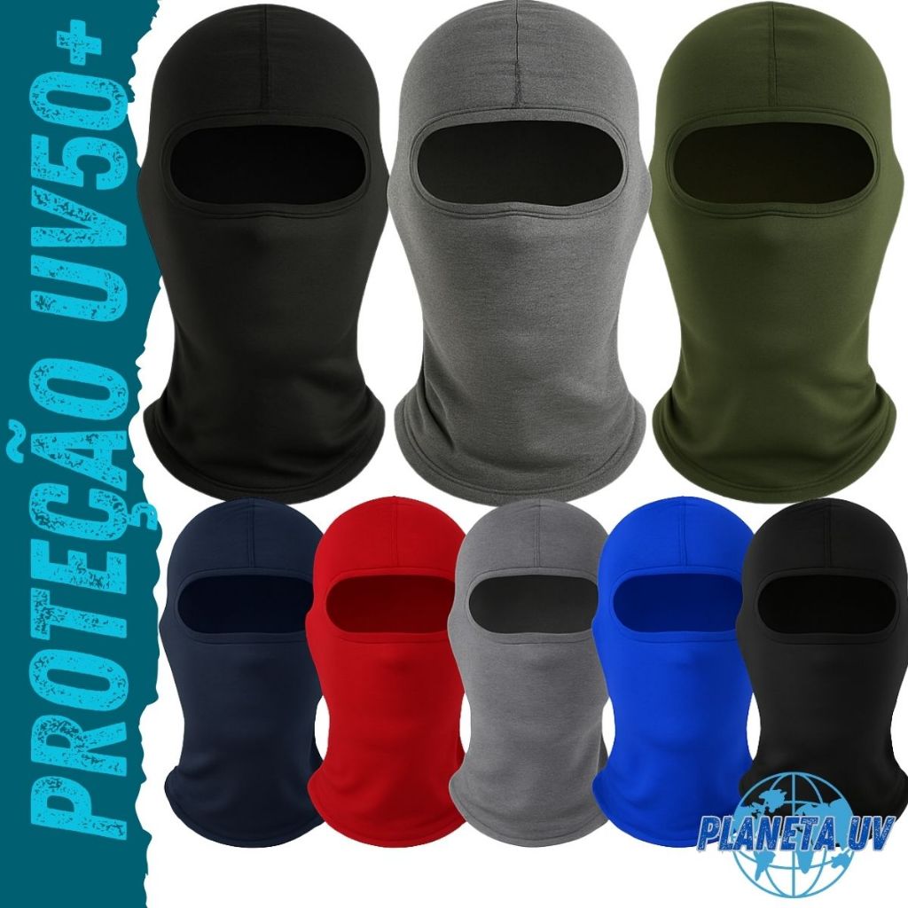 TOUCA NINJA  BALACLAVA TÉRMICA PROTEÇÃO UV ENVIO IMEDIATO