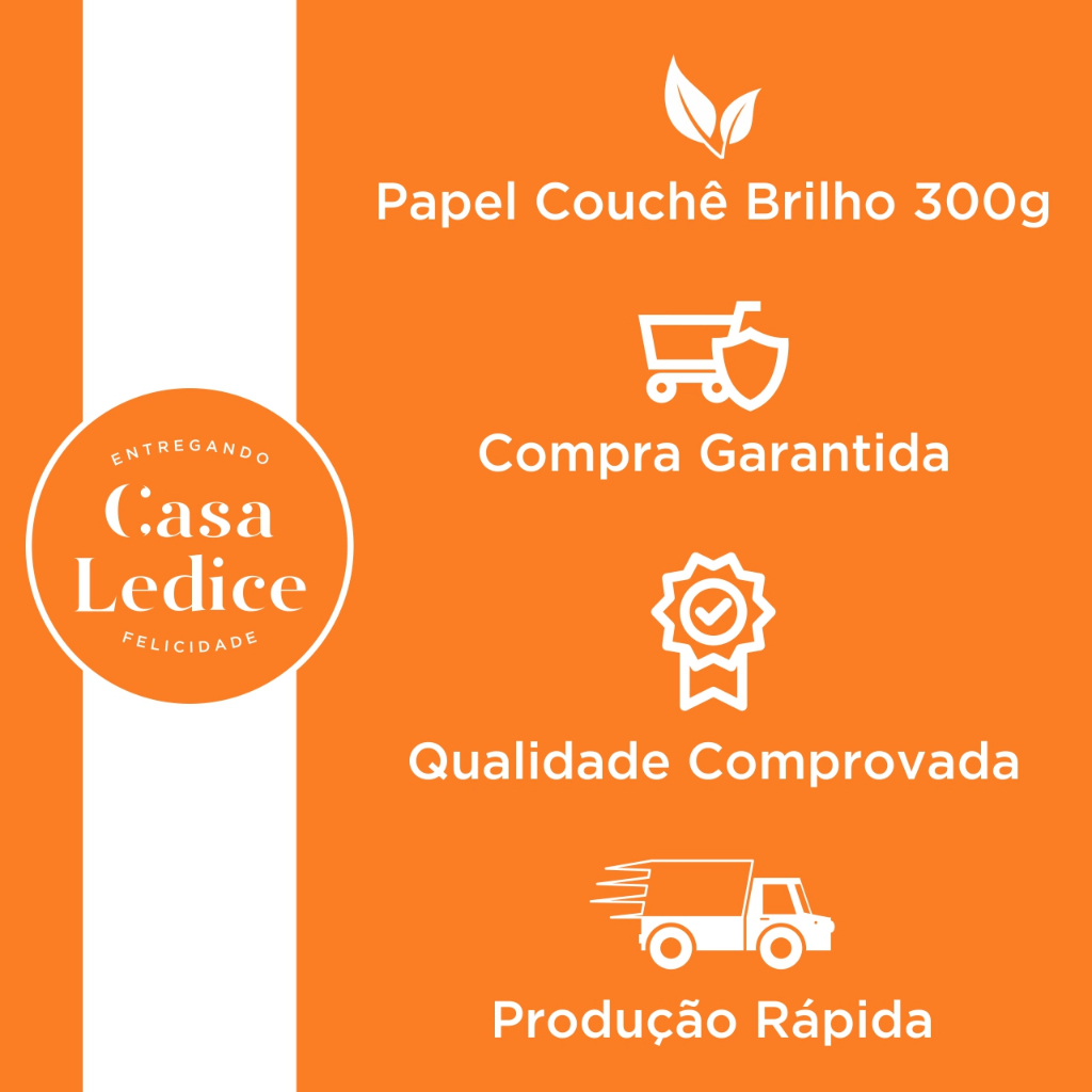 Cartão de Agradecimento PERSONALIZADO COM SUA ARTE - 10x15cm - PAPEL BRILHO - SÓ FRENTE