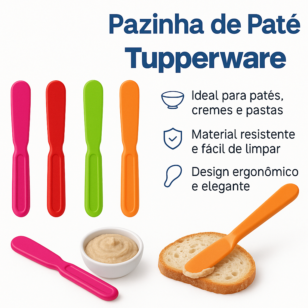 Espátula de Pate tupperware Original