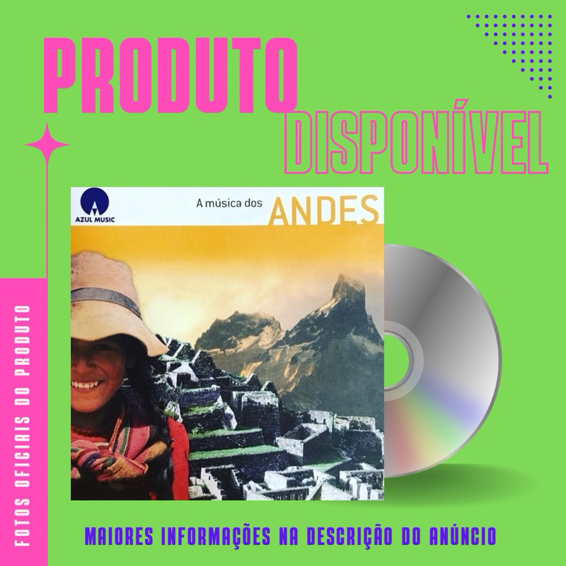 CD COLEÇÃO CARAS A MÚSICA DO MUNDO - A MÚSICA DOS ANDES