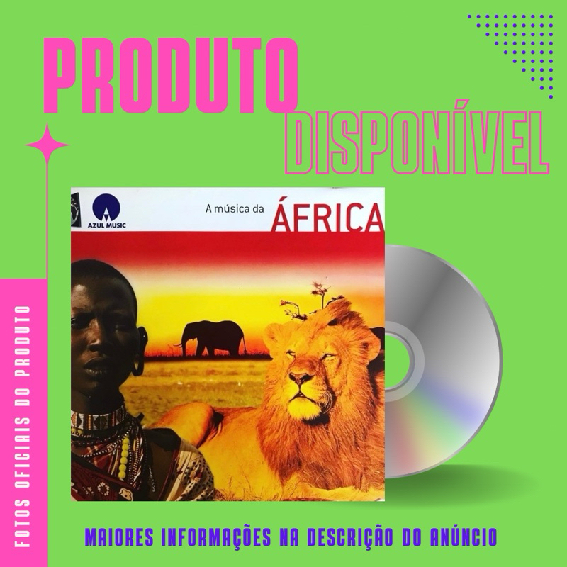 CD COLEÇÃO CARAS A MÚSICA DO MUNDO - A MÚSICA DA ÁFRICA