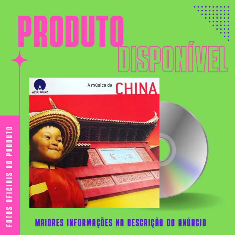 CD COLEÇÃO CARAS A MÚSICA DO MUNDO - A MÚSICA DA CHINA
