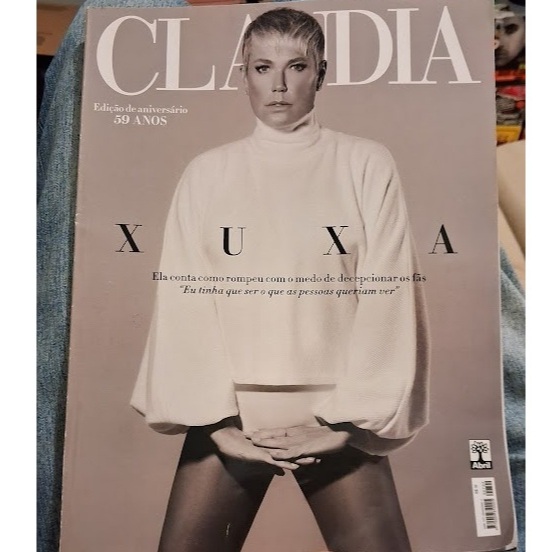 Revista Xuxa - Caras nº 1554, 1605 - Cláudia nº 709 - revistas para coleção