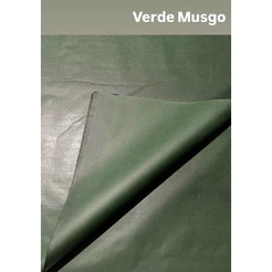 Papel de Seda 50x70 Verde Musgo C/100 un. (Embalagens, roupas, pipas, embrulho)