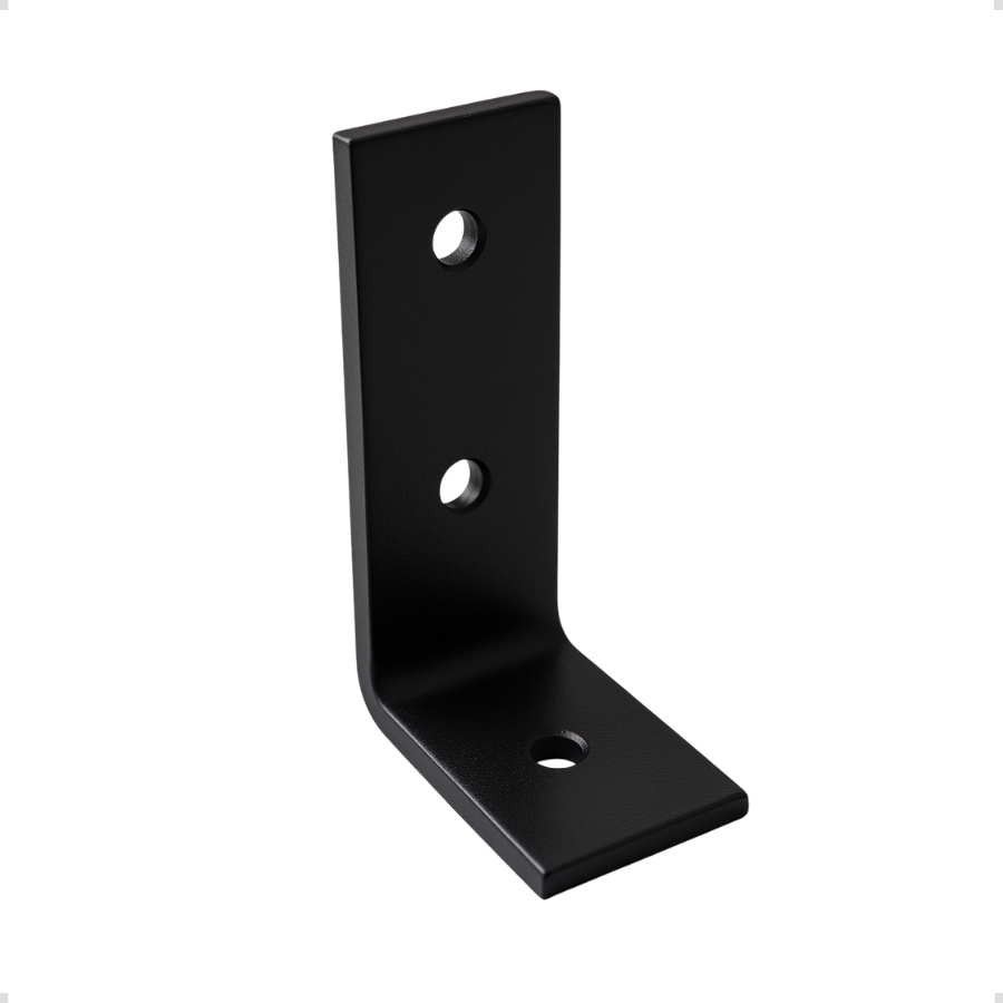 Cantoneira Suporte Aço L 10x7,0 Cm Reforçada 4,76mm Pergolado Madeira Garagem Cobertura Viga Deck