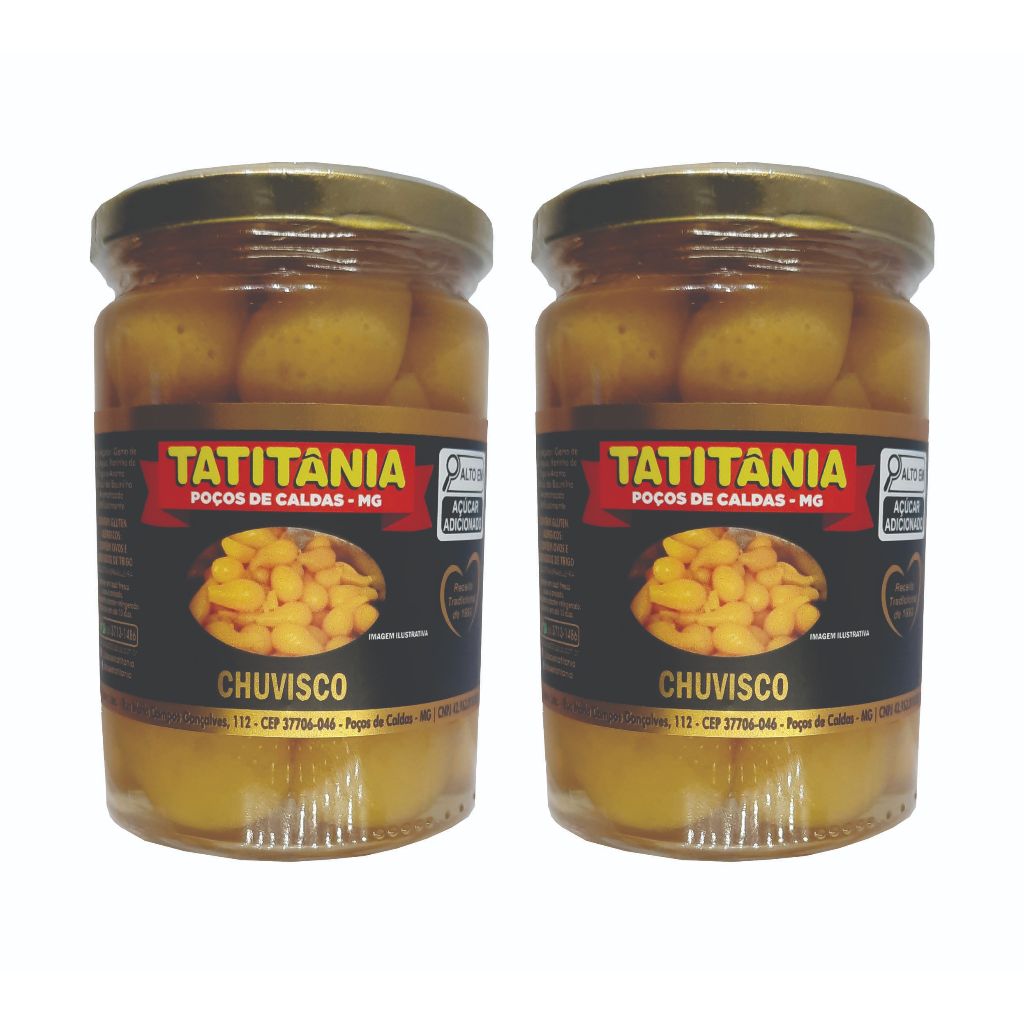 2 Chuvisco 400g, Tatitânia - Doce de Origem Portuguesa