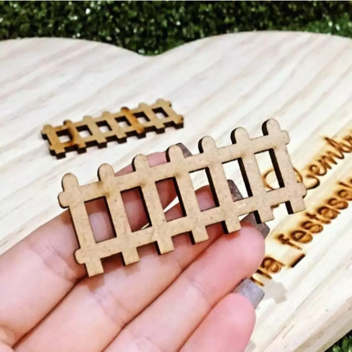 Cerca MDF / Cercadinho , cerquinha MDF / Cerca MDF fazendinha Jardim Bosque Cerquinha - Para Personalizados de Luxo