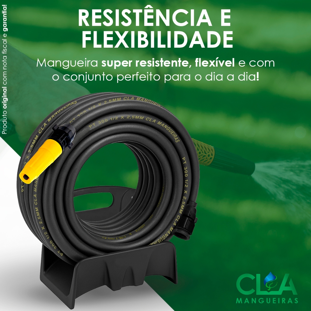 Detalhes do Mangueira Jardim Trançada Resistente Flexível Conjunto 10/15/20/25/30/50 Metros PT 300 PSI Água 1/2
