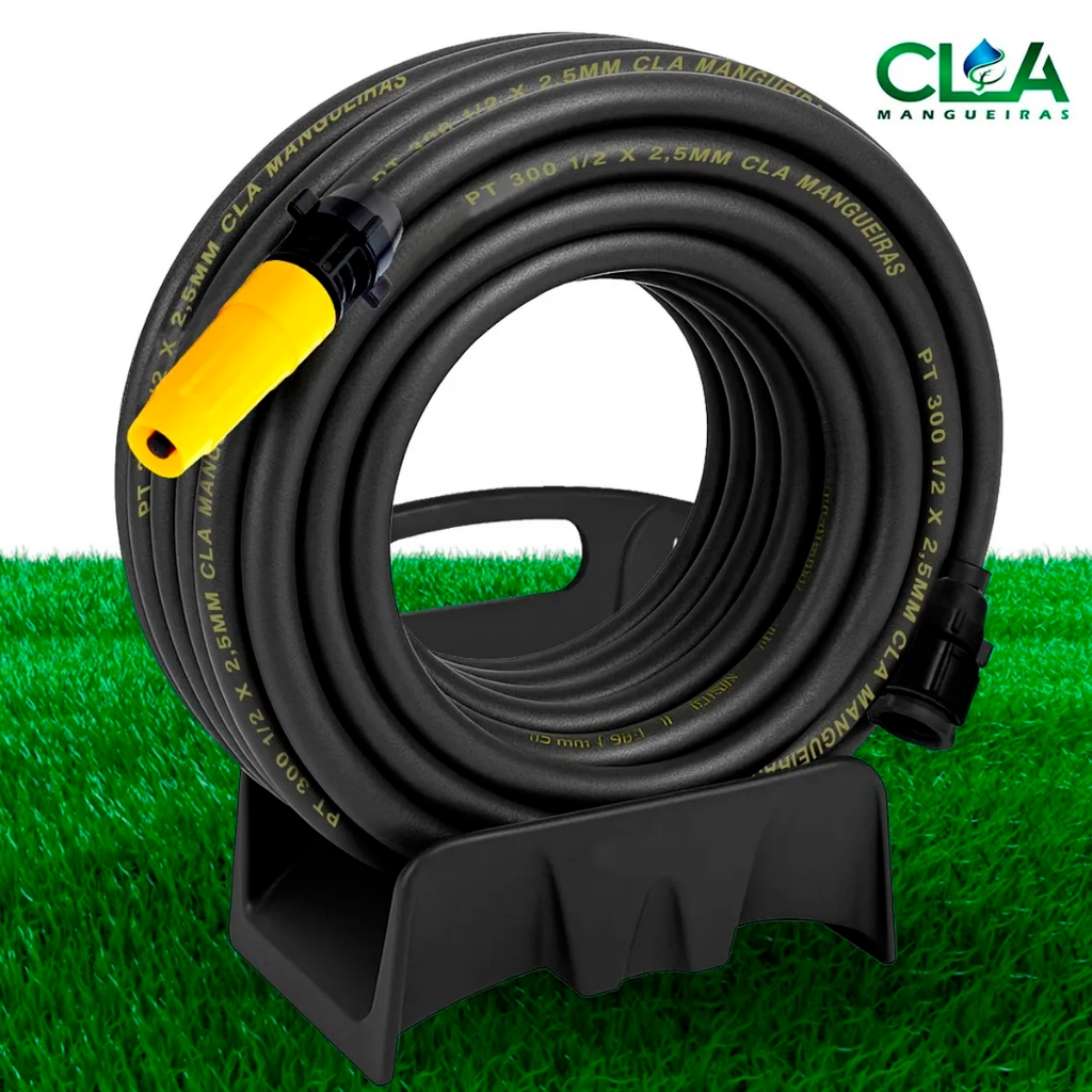 Mangueira Jardim Trançada Resistente Flexível Conjunto 10/15/20/25/30/50 Metros PT 300 PSI Água 1/2"