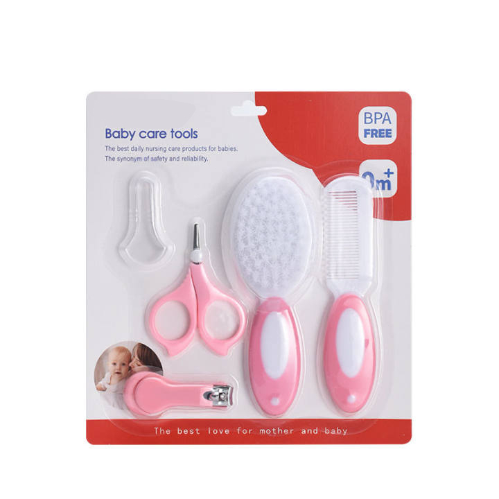 Kit Higiene 5 Peças Bebe Unha Cuidado Infantil