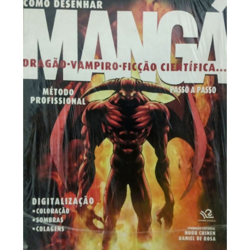 Como Desenhar Mangá Passo-a-passo (dragão) + Mangá!