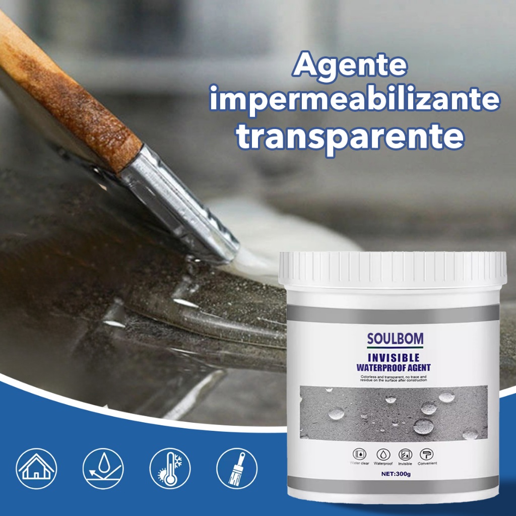 Invisível Impermeável 100/300ML Agente De Revestimento Transparente Anti-Vazamento Cola De Reparo De Condução