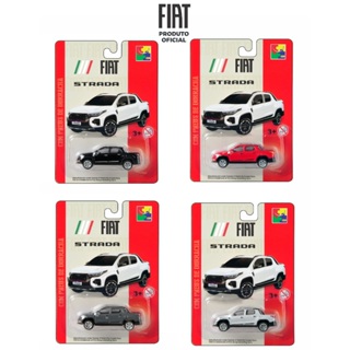 Miniatura Fiat Strada Volcano - CKS - 1/64 - Pneus de borracha em Oferta na Shopee