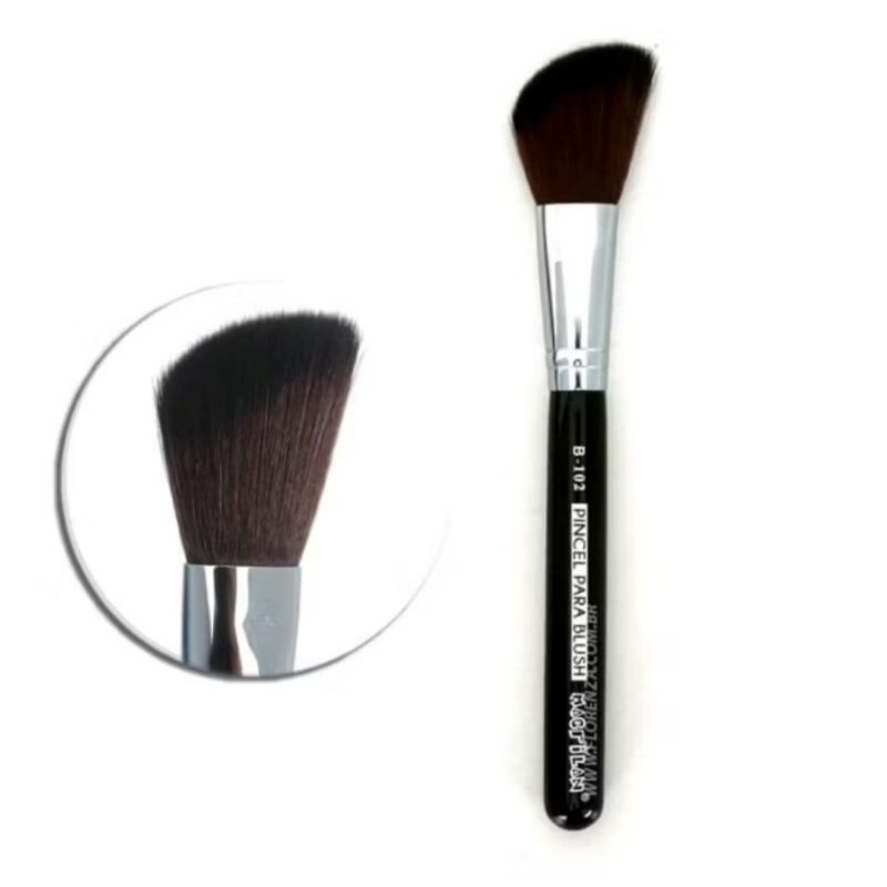 Compartilhar: Favoritar (13) Pincel Profissional Para Blush B102 Linha Black Macrilan em Oferta na Shopee