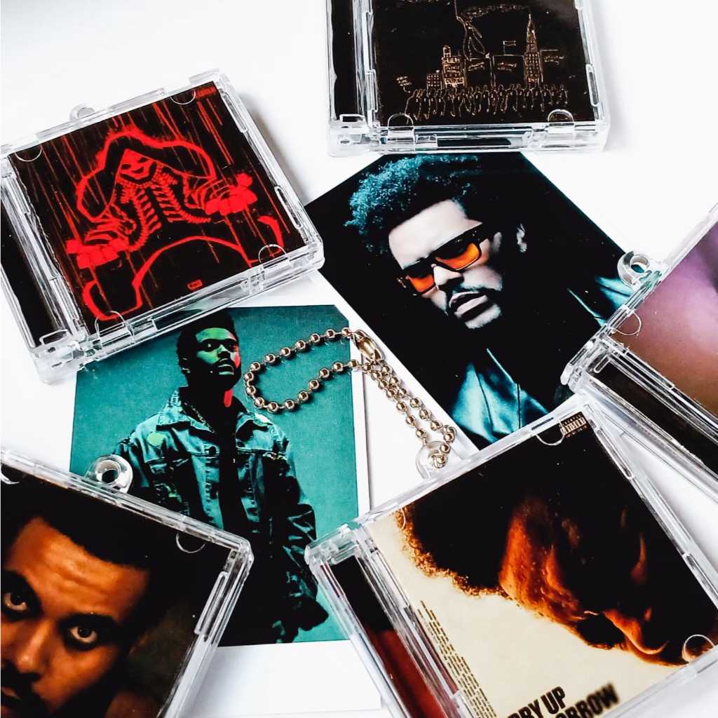 MINI CD/ CHAVEIRO NFC- THE WEEKND