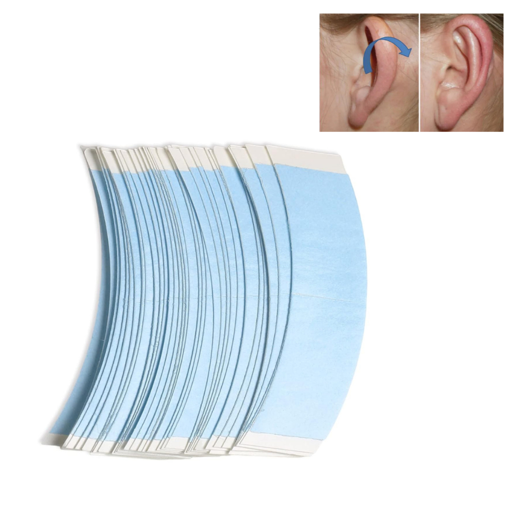 Kit Fita Adesiva Para Correção Orelha De Abano Para Criança Adulto Bebes 36 Uni Mini Abas Tiras Lace Front Cola Forte em Oferta na Shopee