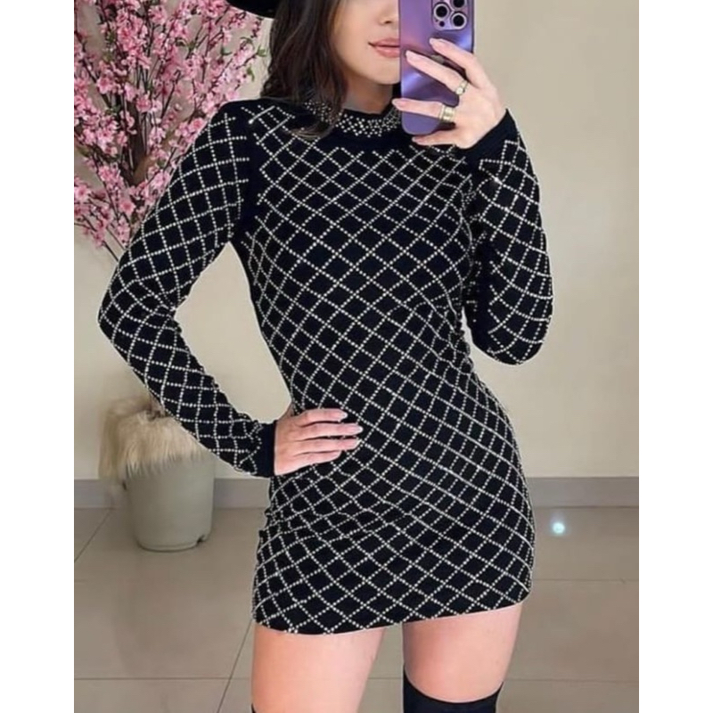 Vestido Curto com Brilho para Festa na Black Friday 2025 | BuscaProdutos